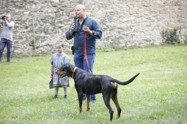 Kőszegen jártunk az Ostromfeszten. Nagyszámú közönség, komoly érdeklődés, nagyon kedves fogadtatás várt minket! Köszönjük Kőszeg!❤️#kőszeg #ostromfesztivál #erdélyikopó #előadás #kopóvilág